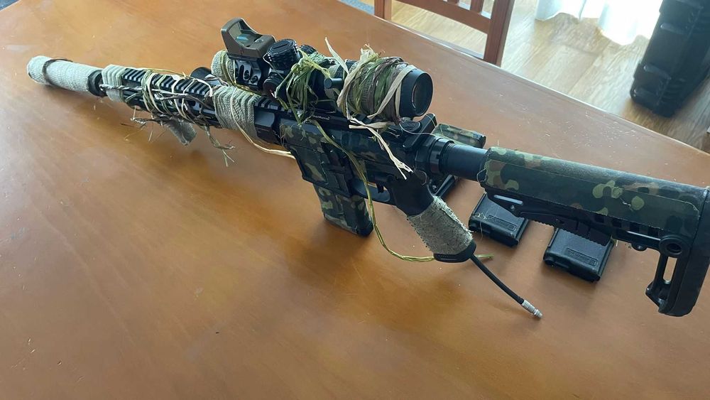 Airsoft Wolverine MTW HPA Gen3 DMR COMPLETA – FULL UPGRADE + KIT HPA + Klarna Pay