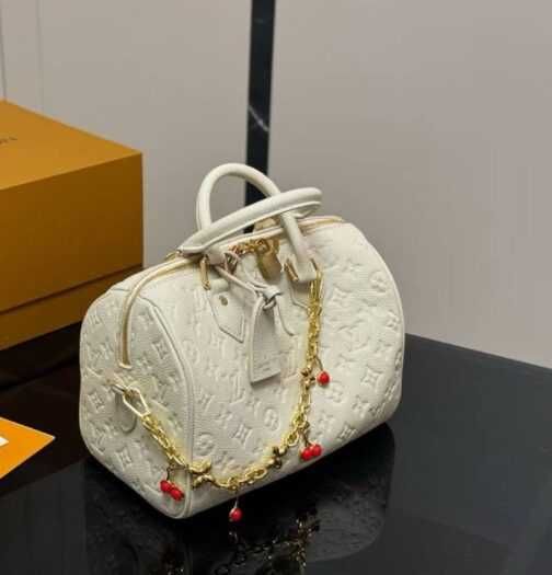 Torebka damska elegancka Louis Vuitton, skóra 55575-1