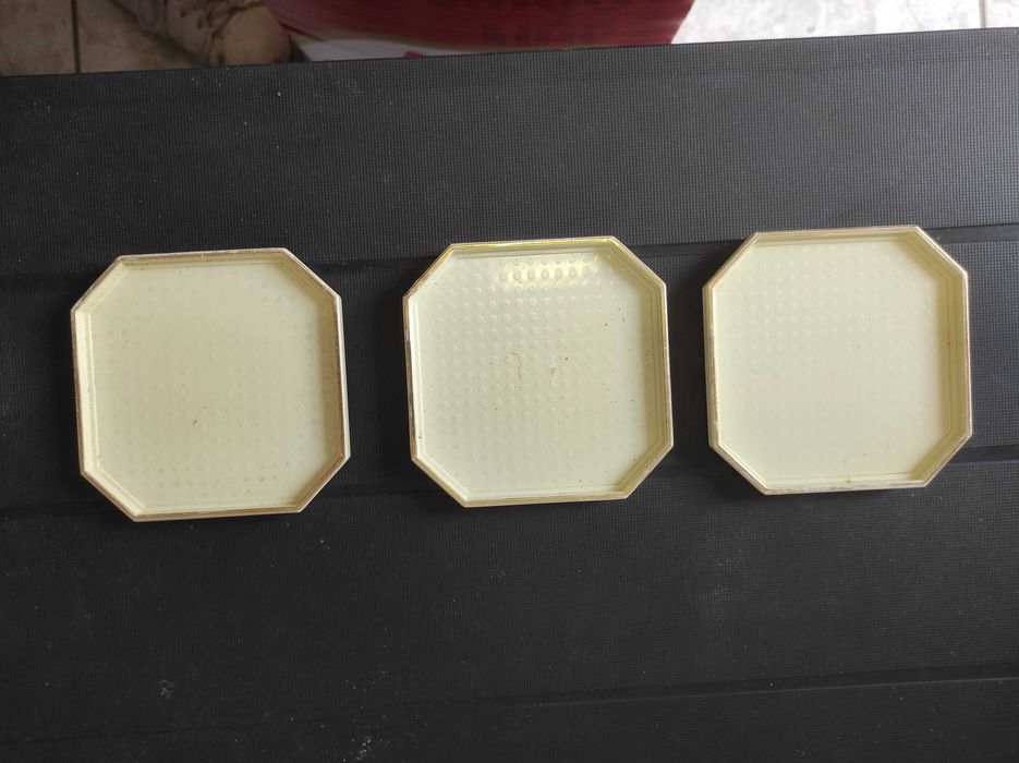 Bases de garrafa vintage anos 60