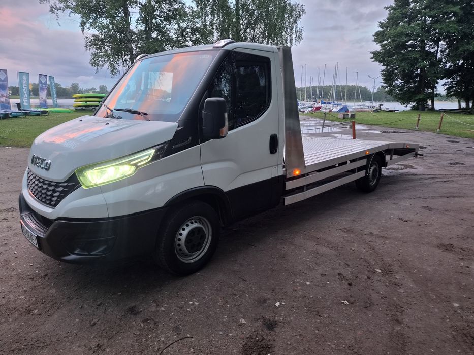 Sprzedam Autolawete Iveco Daily 35s16  z 2021r . Najazd cały aluminiowy 1515kg ładowności