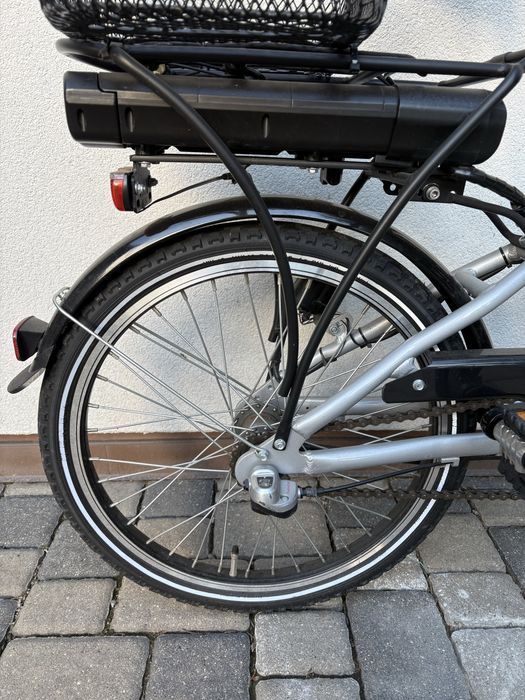 Elektryczny rower składak