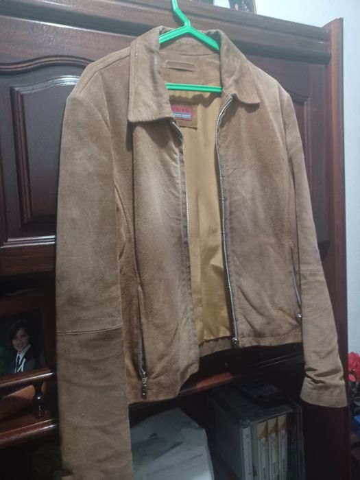 Casaco em pele M