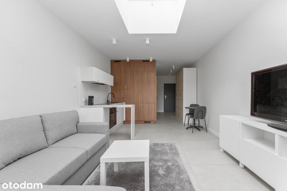 Nowa|Cicha|  Widna | Przestronna 35 m² Kawalerka| Widzew| Klima|Garaż| - Widok 5