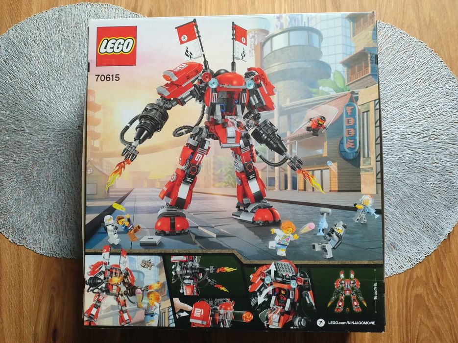 LEGO 70615 Ninjago Movie Ognisty robot Nieotwierany