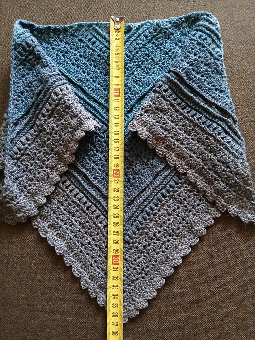 Chusta bandana szydełkowa