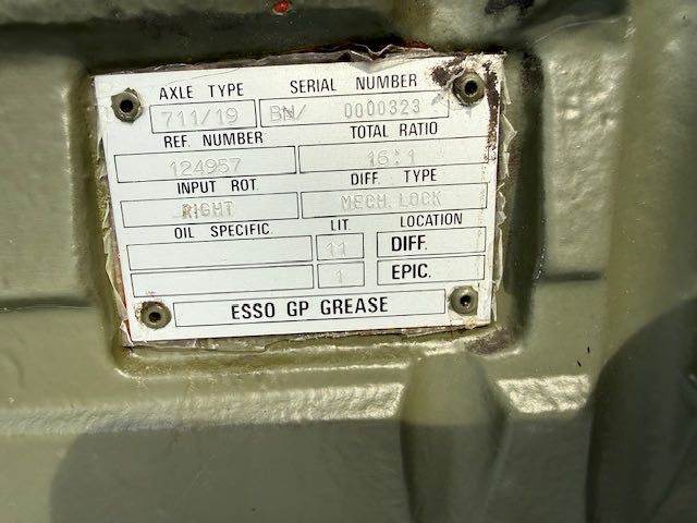 Carraro USED AXLES 711/19 oś napedowa