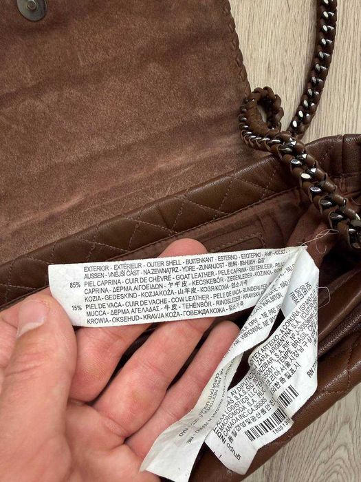 шкіряна сумка ZARA в стилі Chanel