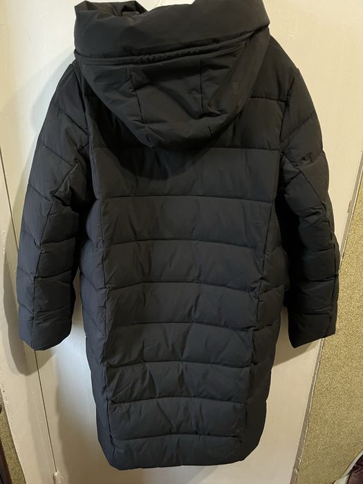 Пальто черного цвета р 48