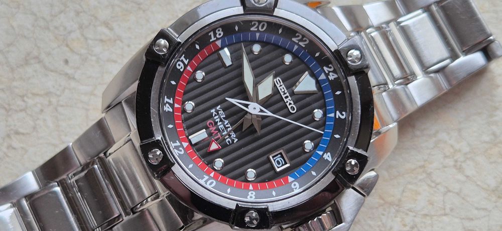 Zegarek Seiko Velatura kinetic GMT