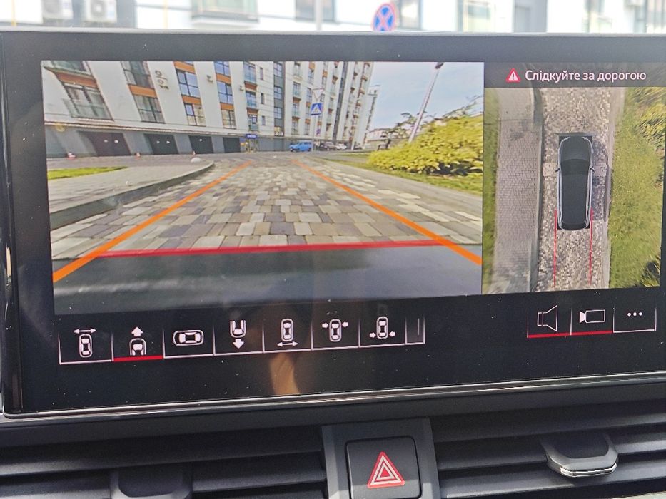 Audi a4 a5 Q5 Q7 камери 360 Area view