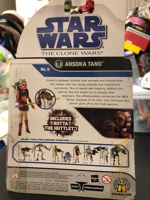 Figura Star Wars the Clone Wars Ashoka Tano