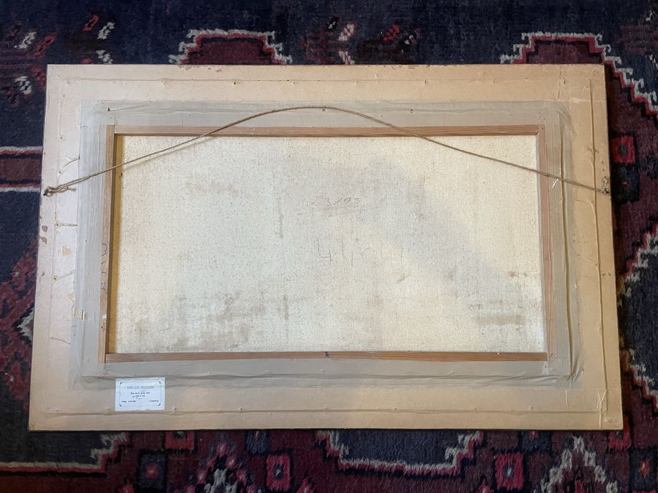 Quadro antigo com motivos náuticos