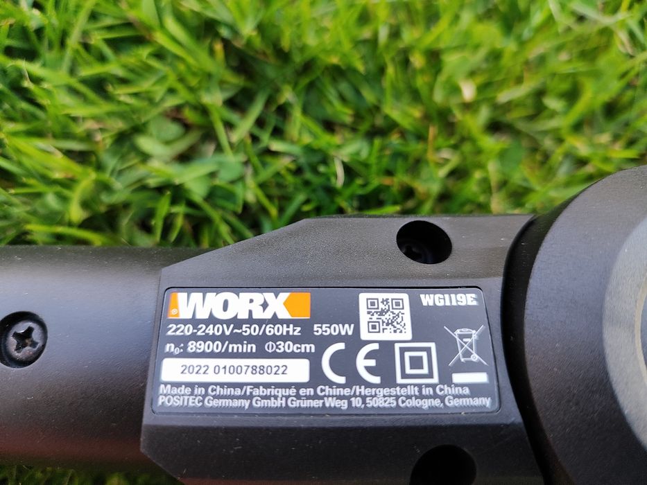 Podkaszarka WORX "2w1"  550W (podkaszarka + krawędziarka)