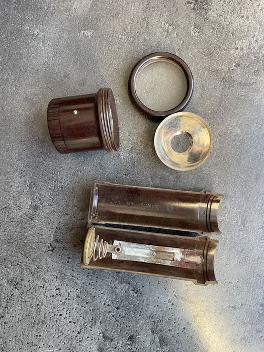 Latarka bakelitowa Zeiler Wehrmacht II wojna WH SS