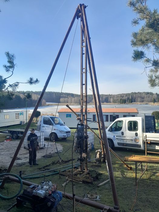 Wiercenie studni.Studnie.Wiercenie studni głębinowych.Olsztynek