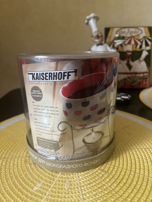 Шоколадне фондю сет