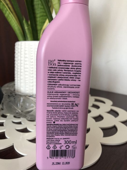 Neboa szampon regenerujący repair&shine 300ml