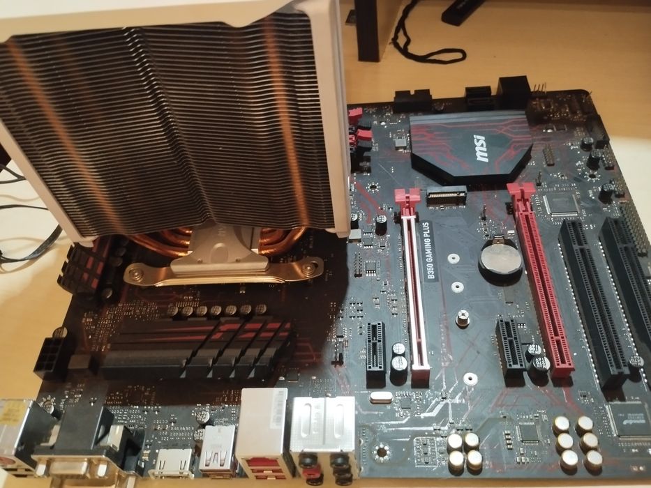 Комплект AMD Ryzen 7 1700 + Zalman CNPS10X + Плата MSI B350 (нюанс)