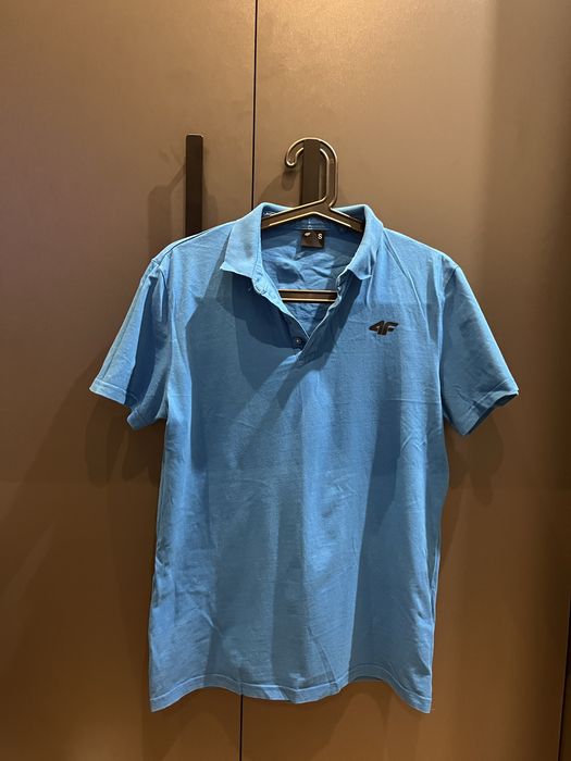 koszulka polo niebieska 4F