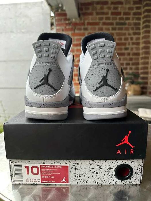 Jordan 4 Retro White Cement R.43