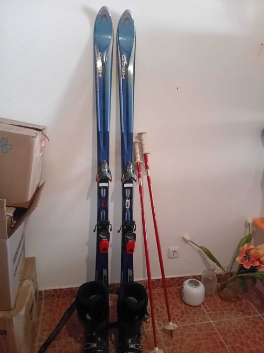 skis com botas tam 39/40