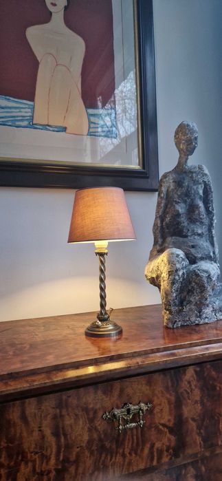 Stara lampa Italy antyk glamour empire