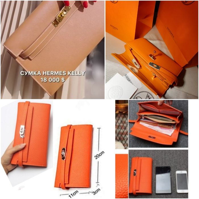 Кошелек HERMES,клатч,сумка,бумажник