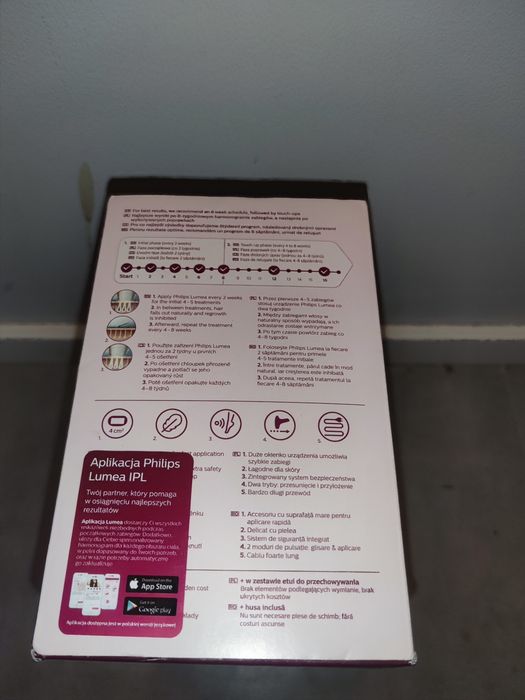 Depilator IPL Philips Lumea Advanced SC1994 Nowy otwarty