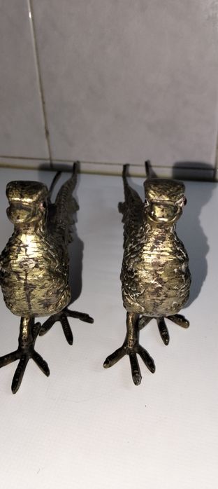 Para venda dois pavões em latão