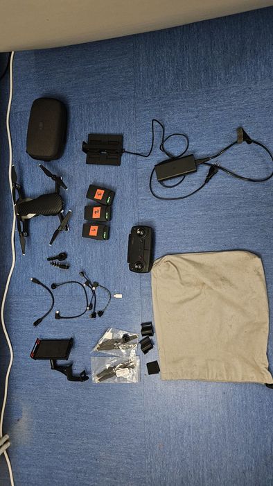 DJI MAVIC AIR com muitos acessórios