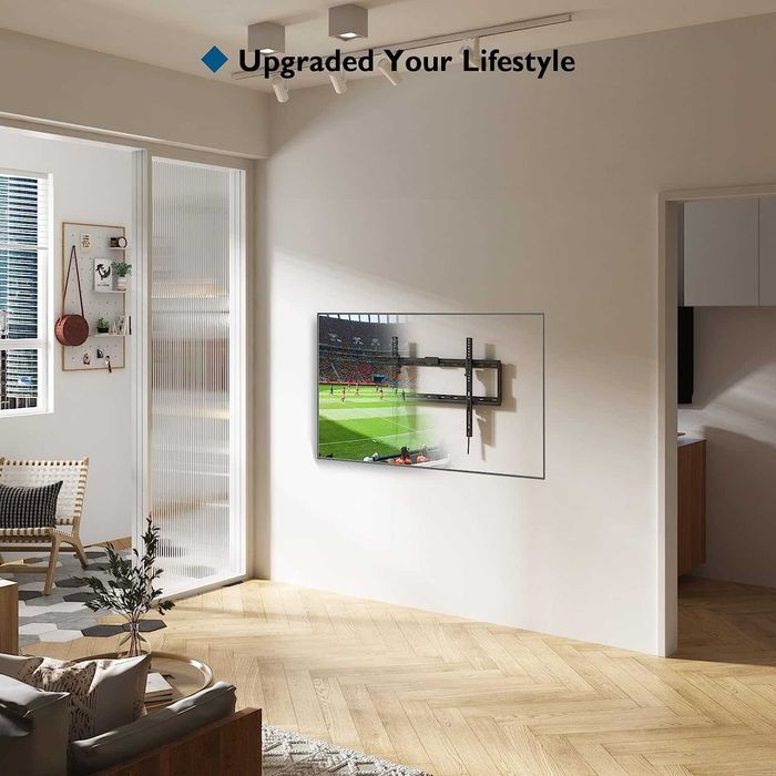 Uchwyt ścienny do płaskich ekranów o przekątnej 37-82 cali