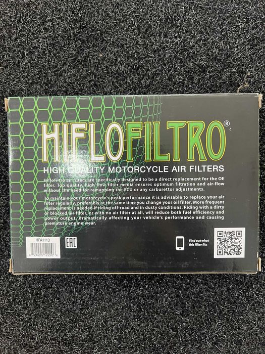 Filtro de Ar Hiflofiltro HFA 1113 p/ Honda CBR 125 R / RW (2004/2017)