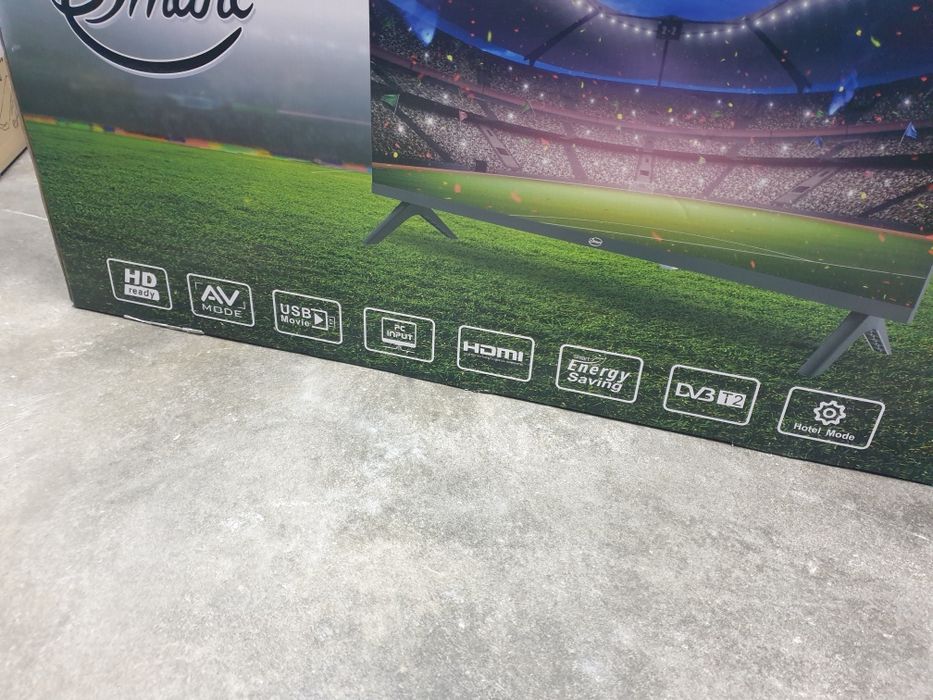 Televisão Led hd 32  frameless smart