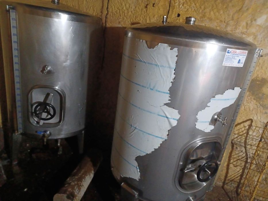 Cubas de inox 500 litros