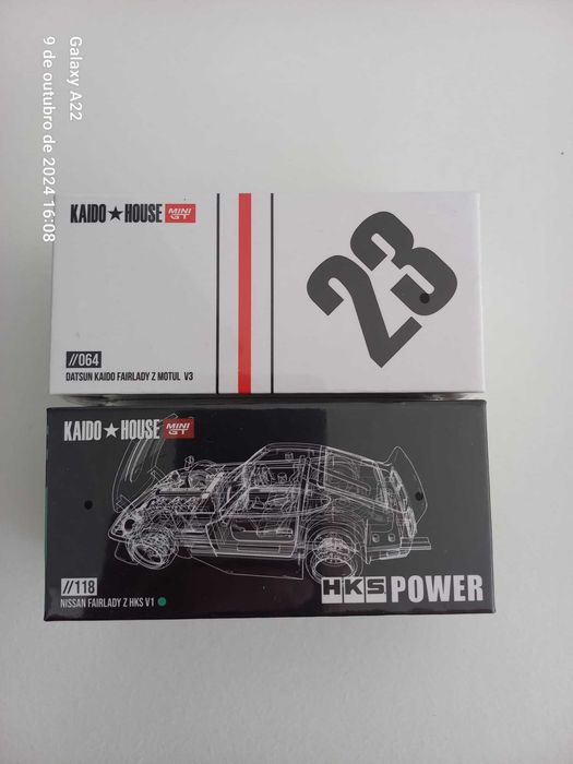 Kaido*House & Mini GT 1:64 Miniaturas Colecionáveis - Varios Modelos