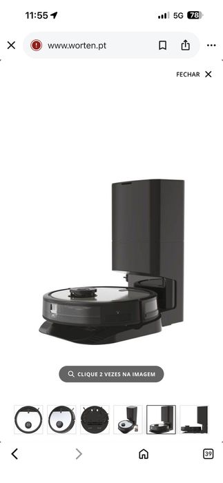 Aspirador Robô HOOVER HG550DP 011 (Autonomia 90 min)