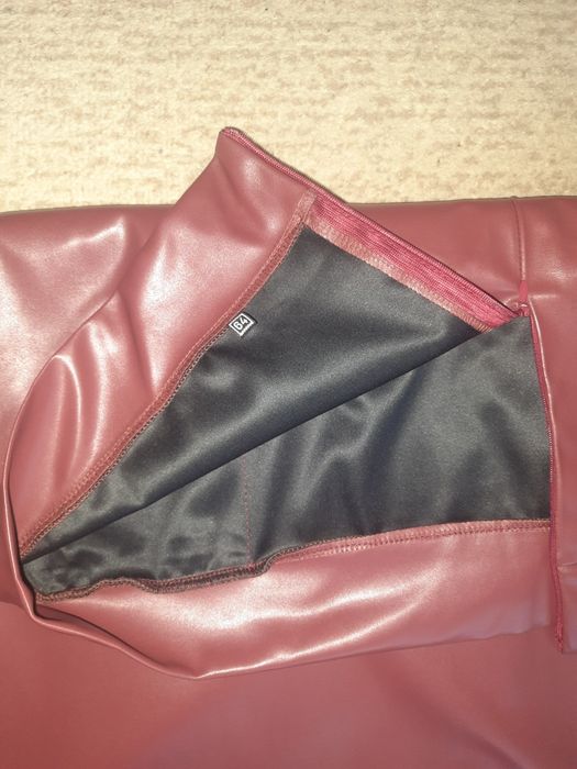 Спідниця, шкіряна спідниця, шкіряна спідниця великого розміру