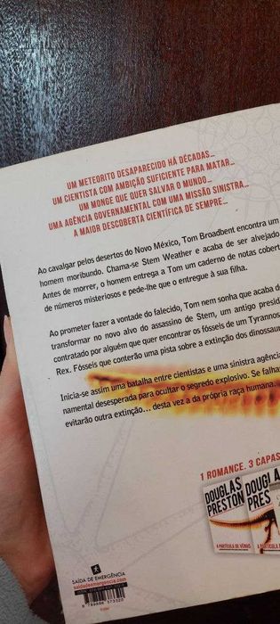 Livro Douglas Preston A partícula de Venus