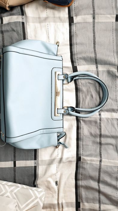 Elegancka torebka w kolorze miętowym