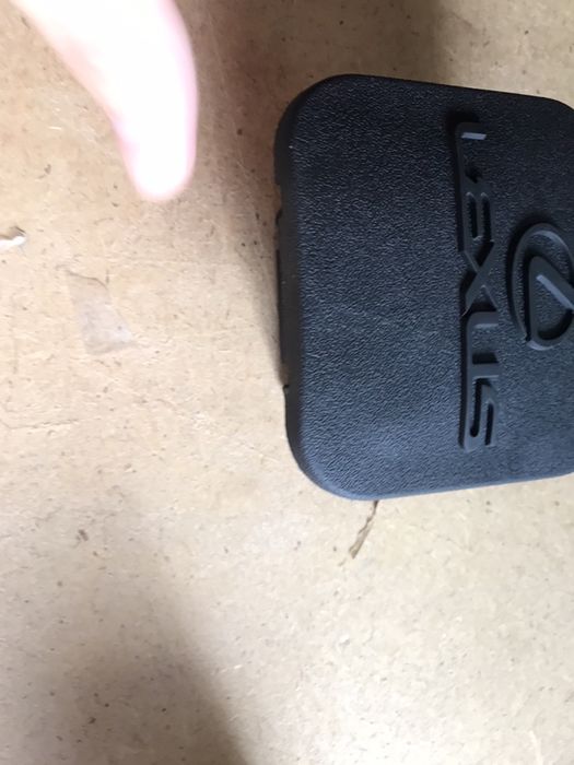 Заглушка фаркопа оригинал Lexus GX LX американский стандарт 50/50