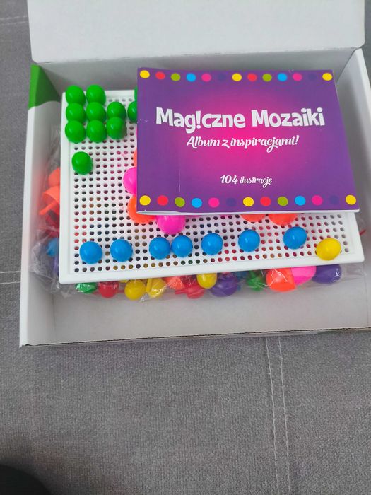 Magiczne mozaiki 200 elementów jak nowa
