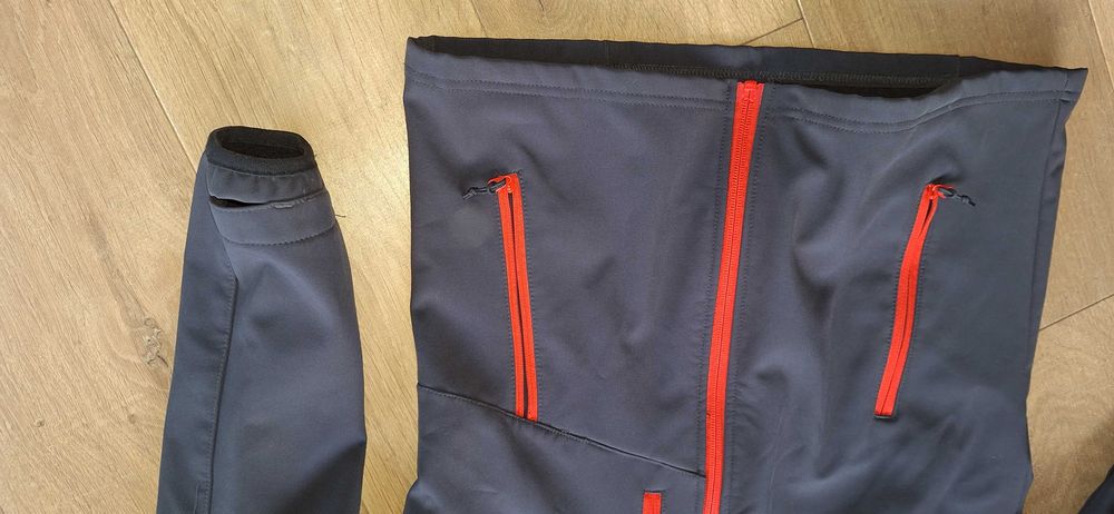 Kurtka Softshell Quechua 158 granatowa unisex