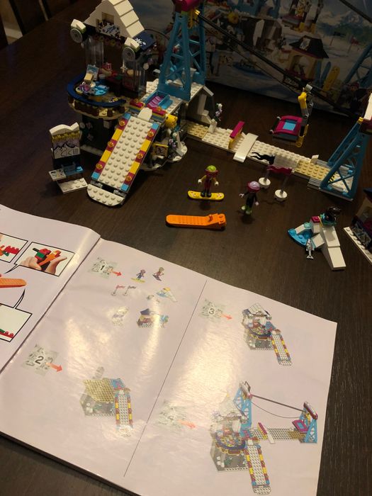 lego friends wyciąg narciarski