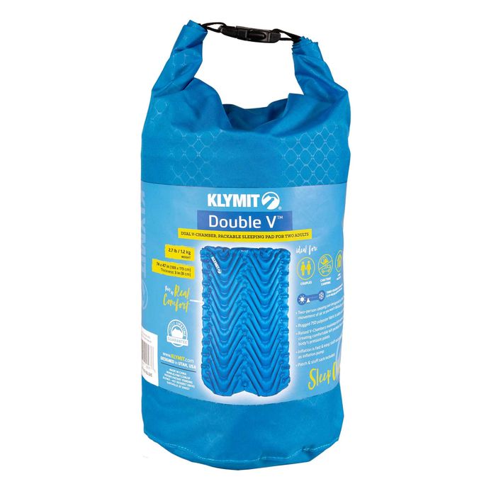 Подвійний надувний килимок Klymit Static V Double