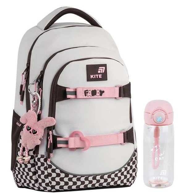 Рюкзак Kite Education teens Fancy + Пляшечка для води Kite