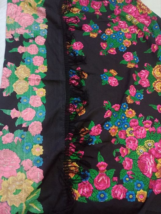 Платок Шаль СССР Шерстяной 145 х 145
