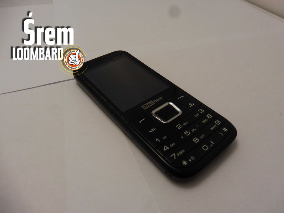 Telefon MaxCom MM724 / Komplet / Stan DB!