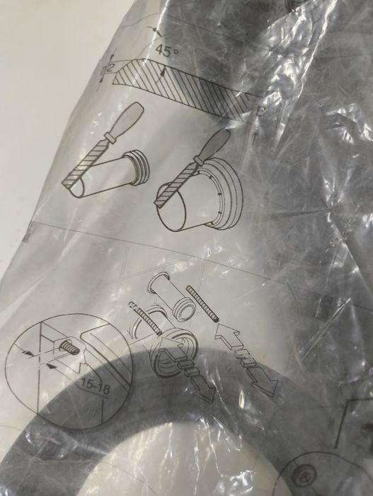 Zestaw montażowy miska wisząca Grohe