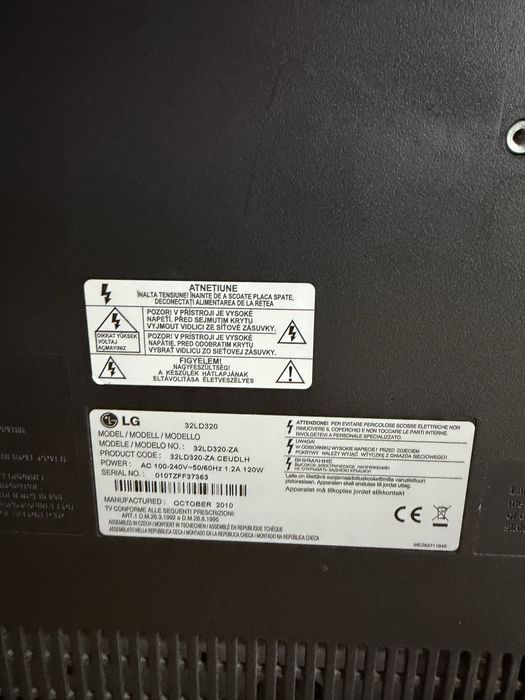 Telewizor marki LG 37cali