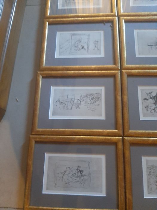 Reproduções de Desenhos de  José  Malhoa